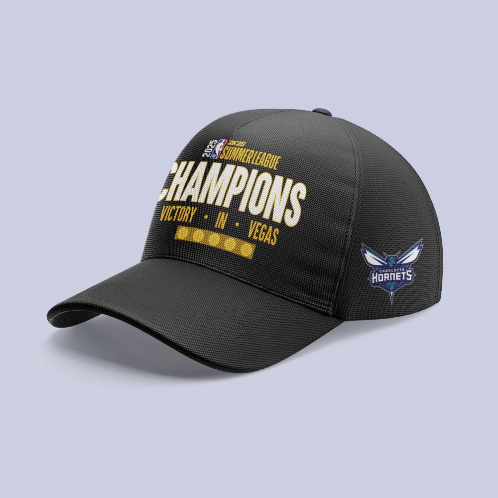 Charlotte Hornets 2025 Summer League Champions Undisputed In Vegas Cap