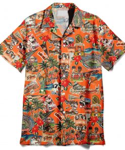 San Francisco Giants Palm Trees, Pennants, and Baseball Glory – Hawaiian Shirt