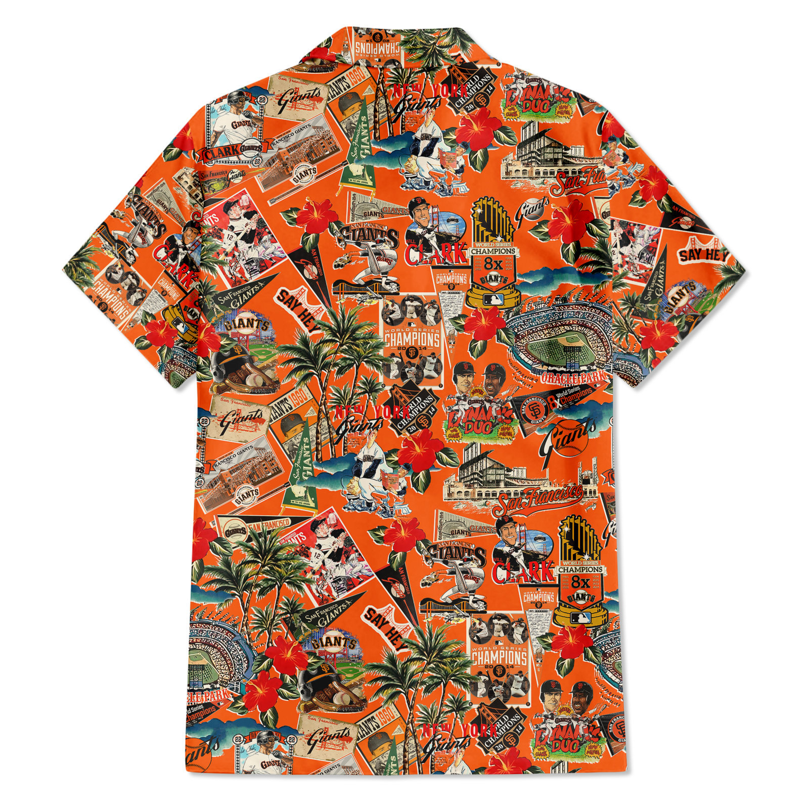 San Francisco Giants Palm Trees, Pennants, and Baseball Glory – Hawaiian Shirt San Francisco Giants Palm Trees, Pennants, and Baseball Glory – Hawaiian Shirt
