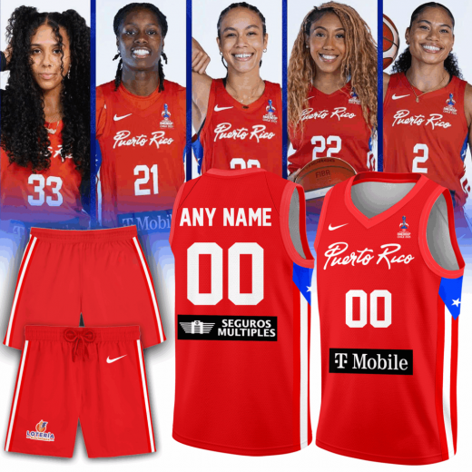 Puerto Rico basketball team Limited Edition 2025 Jersey