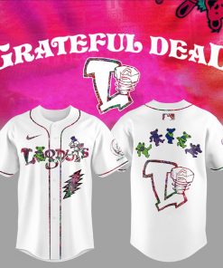 Lansing Lugnuts Grateful Dead 60th Anniversary Jersey