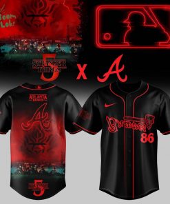 Atlanta Braves _ Stranger Things Jersey 2025