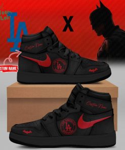 Batman x Dodgers Limited Edition AJ1 Custom Name Shoes