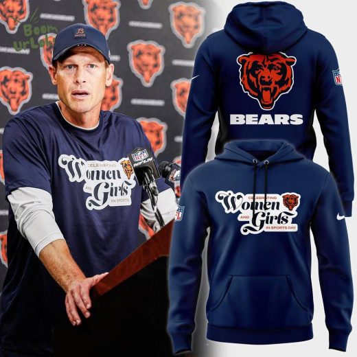 Chicago Bears “Celebrating women & girls in sports” Hoodie 2025