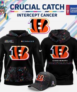 Cincinnati Bengals NFL Crucial Catch 2025 Hoodie Black