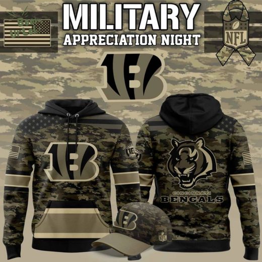 Cincinnati Bengals x Military Appreciation Special Hoodie