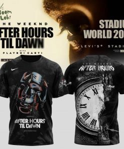 Cleveland Browns x After Hours Til Dawn 2025 – The Weeknd Shirt