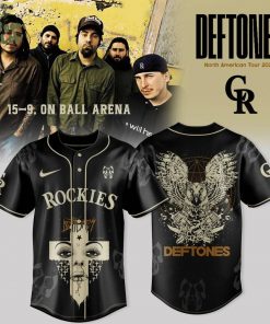 Colorado Rockies X DEFTONES NA TOUR FALL 2025