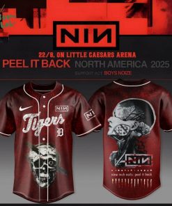 Detroit Tigers X Nine Inch Nails – Peel It Back Tour 2025 Limited Merch