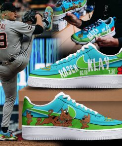 Detroit Tigers x Scooby-Doo Nike Air Force 1 Shoes
