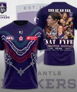Fremantle Football Club x Nat Fyfe 3D Shirt