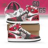 Alabama Crimson Tide AJ1 High Sneakers Shoes For Men And Women