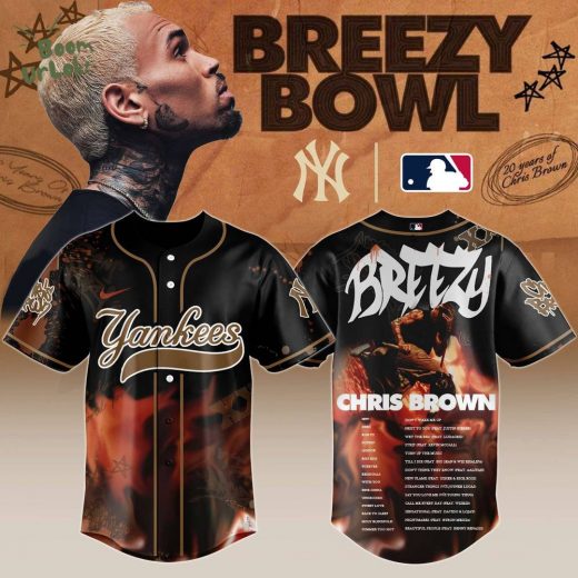 H Astros x Chris Brown “Breezy Bowl XX Stadium World Tour” 2025 Jersey Editions Limited + Selling Out Fast