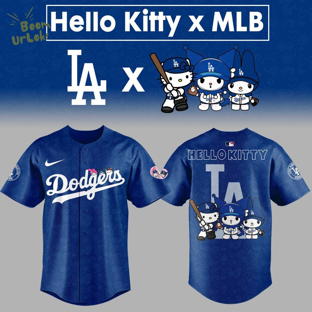 Hello Kitty Night LA Dodgers 2025 Limited Edition Jersey Hello Kitty Night LA Dodgers 2025 Limited Edition Jersey
