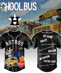 Houston Astros x Back to School 2025 Jersey Editions Limited Black