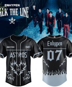 Houston Astros x Enhypen Walk The Line Tour 2025 Jersey Editions Limited