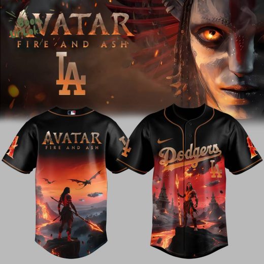 LA Dodgers x AVATAR FIRE AND ASH Jersey 2025