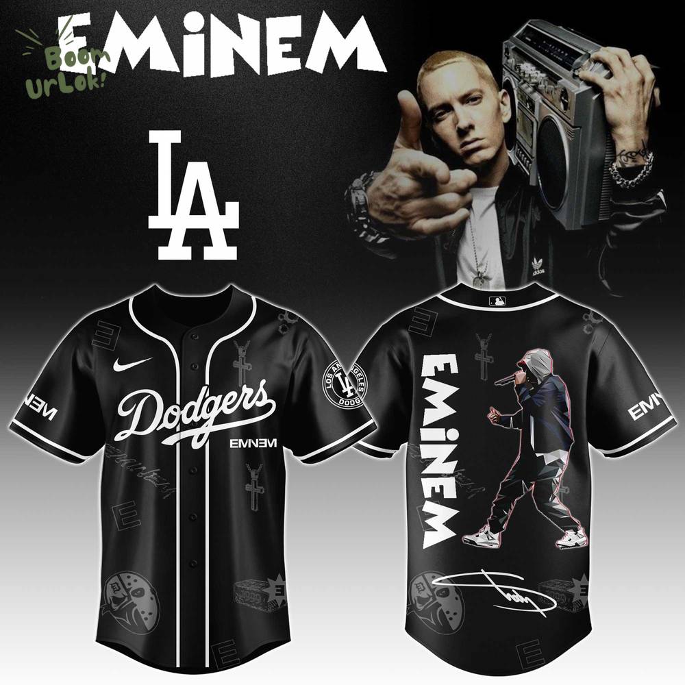 LA Dodgers x Eminem Stans Limited Edition Jersey 2025 LA Dodgers x Eminem Stans Limited Edition Jersey 2025