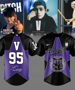 LA Dodgers x V BTS Limited Jersey 2025