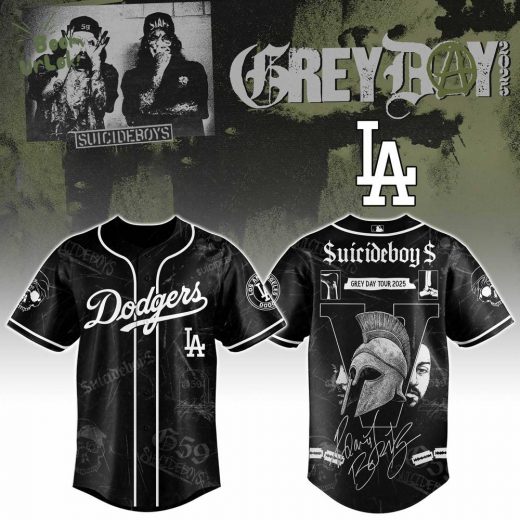 LA Dodgers x $uicideboy$ Baseball Jersey 2025 Limited Edition