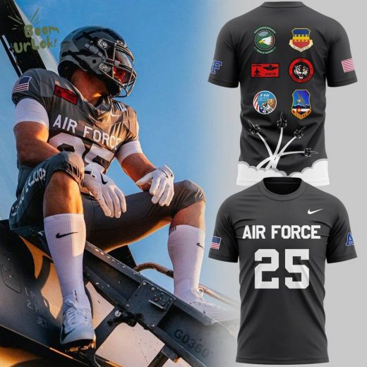 Limited Edition Air Force Falcons T-Shirt Honoring the F-16 with Air Force Heritage 2025