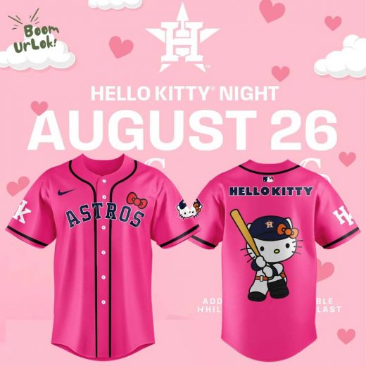 Limited Edition Astros x Hello Kitty Night Jersey