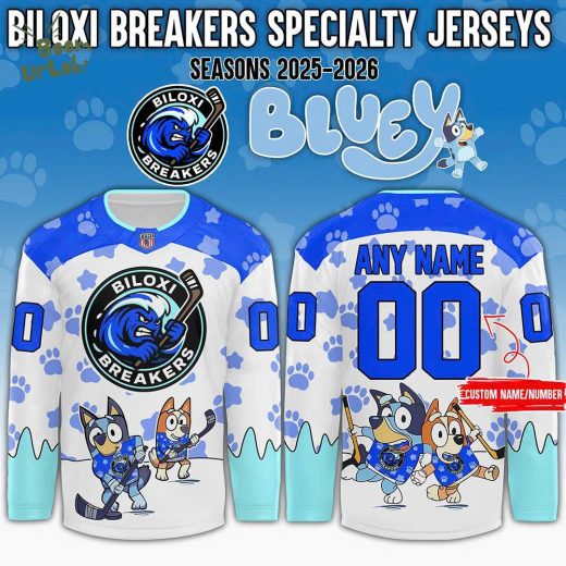 Limited Edition Biloxi Breakers x Bluey Day 2025