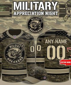 Limited Edition Biloxi Breakers x Military Night 2025