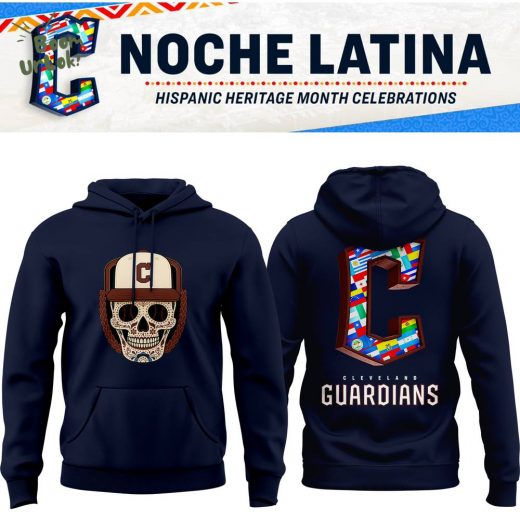 Limited Edition – Cleveland Guardians Noche Latina Hoodie
