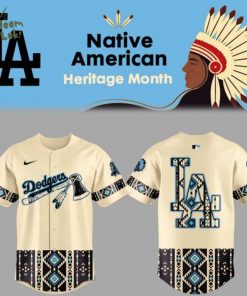 Limited Edition Dodgers x Native American Heritage Month 2025 Jersey