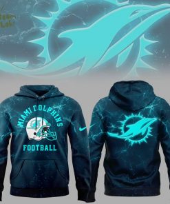 Limited Edition Dolphins Football Special Logo X Hoodie