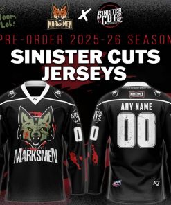 Limited Edition Fayetteville Marksmen Sinister Cuts Jerseys 2025