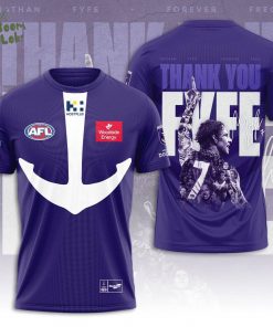 Limited Edition Fremantle Football Club x Nat Fyfe 3D T-Shirt