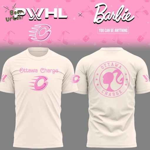 Limited Edition Ottawa Charge Women Hockey Barbie Night TShirt