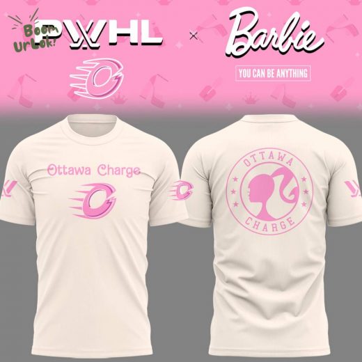 Limited Edition Ottawa Charge Women Hockey Barbie Night TShirt