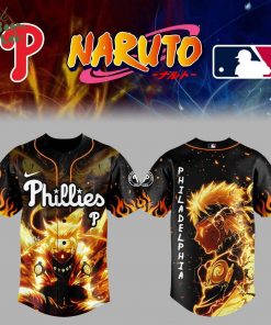 Limited Edition Phillies x Naruto Jersey
