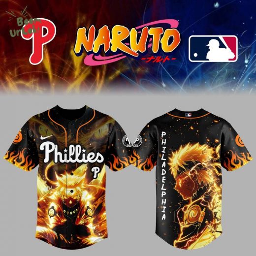 Limited Edition Phillies x Naruto Jersey