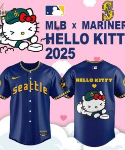 Limited Edition S.Mariners x Hello Kitty 2025 City Connect Jersey
