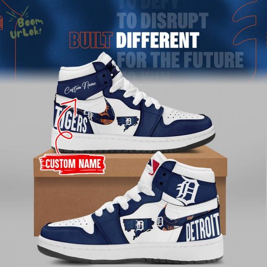 Limited Edition Tigers AJ1 New Shoes Custom Name