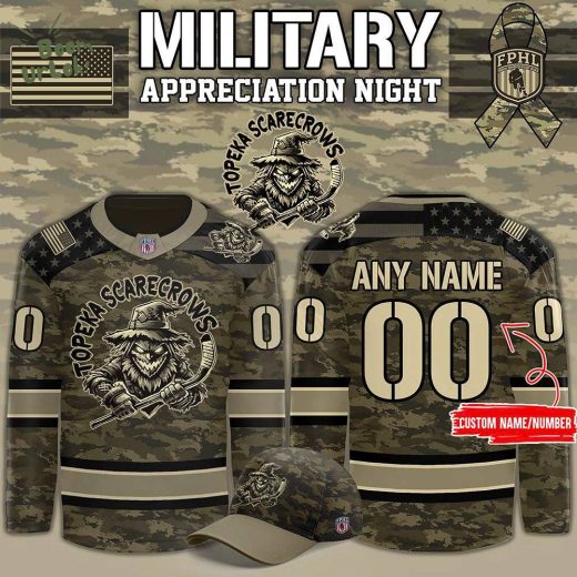 Limited Edition Topeka Scarecrows x Military Night 2025