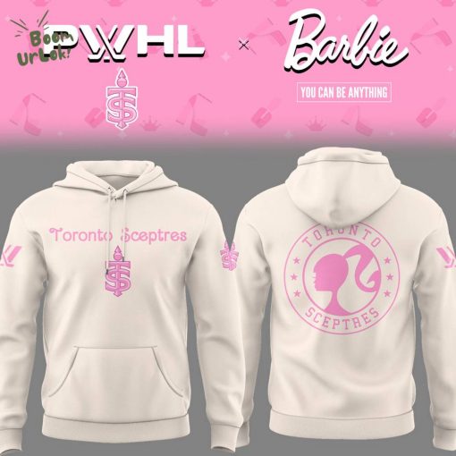 Limited Edition Toronto Sceptres Women Hockey Barbie Night Hoodie