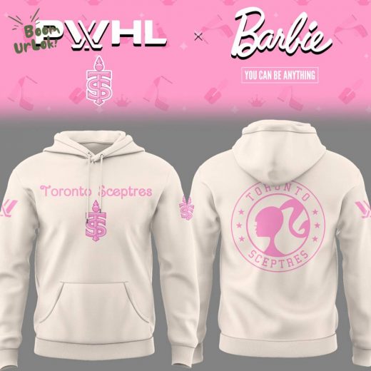 Limited Edition Toronto Sceptres Women Hockey Barbie Night Hoodie