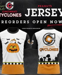 Limited Editions 2025 Cincinnati Cyclones x Peanuts T-Shirt