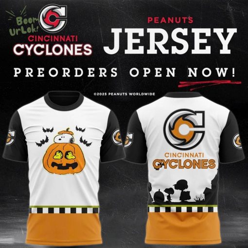 Limited Editions 2025 Cincinnati Cyclones x Peanuts T-Shirt
