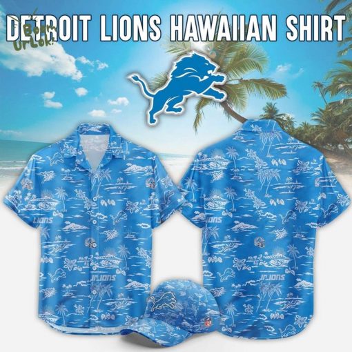 Limited Editions Detroit Lions Hawaiian Shirt 2025