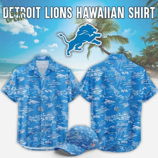 Limited Editions Detroit Lions Hawaiian Shirt 2025