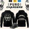 Men’s Black Los Angeles Chargers California Love x Puro Chargers Foundation Hoodie