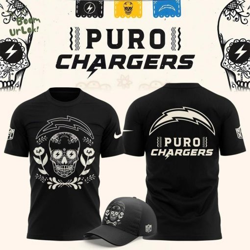 Limited Los Angeles Chargers ” Puro chargers ” T-Shirt 2025