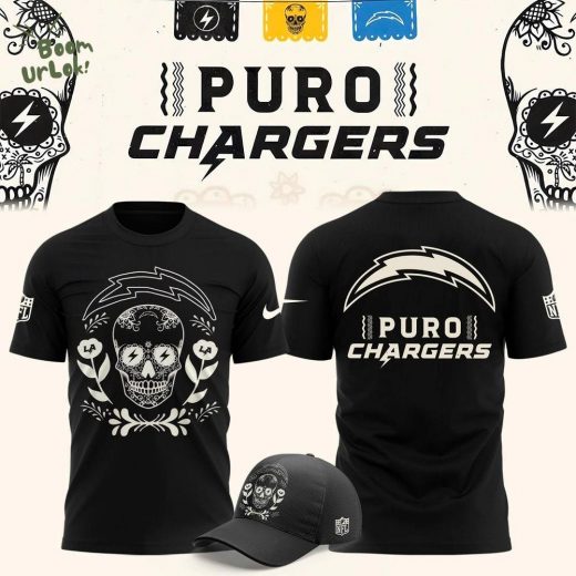 Limited Los Angeles Chargers ” Puro chargers ” T-Shirt 2025