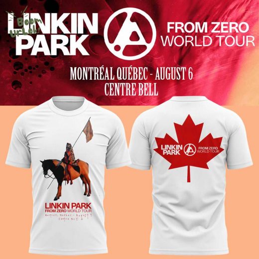 Limited edition Linkin Park From Zero World Tour Centre Bell – Montreal, Quebec T-Shirt